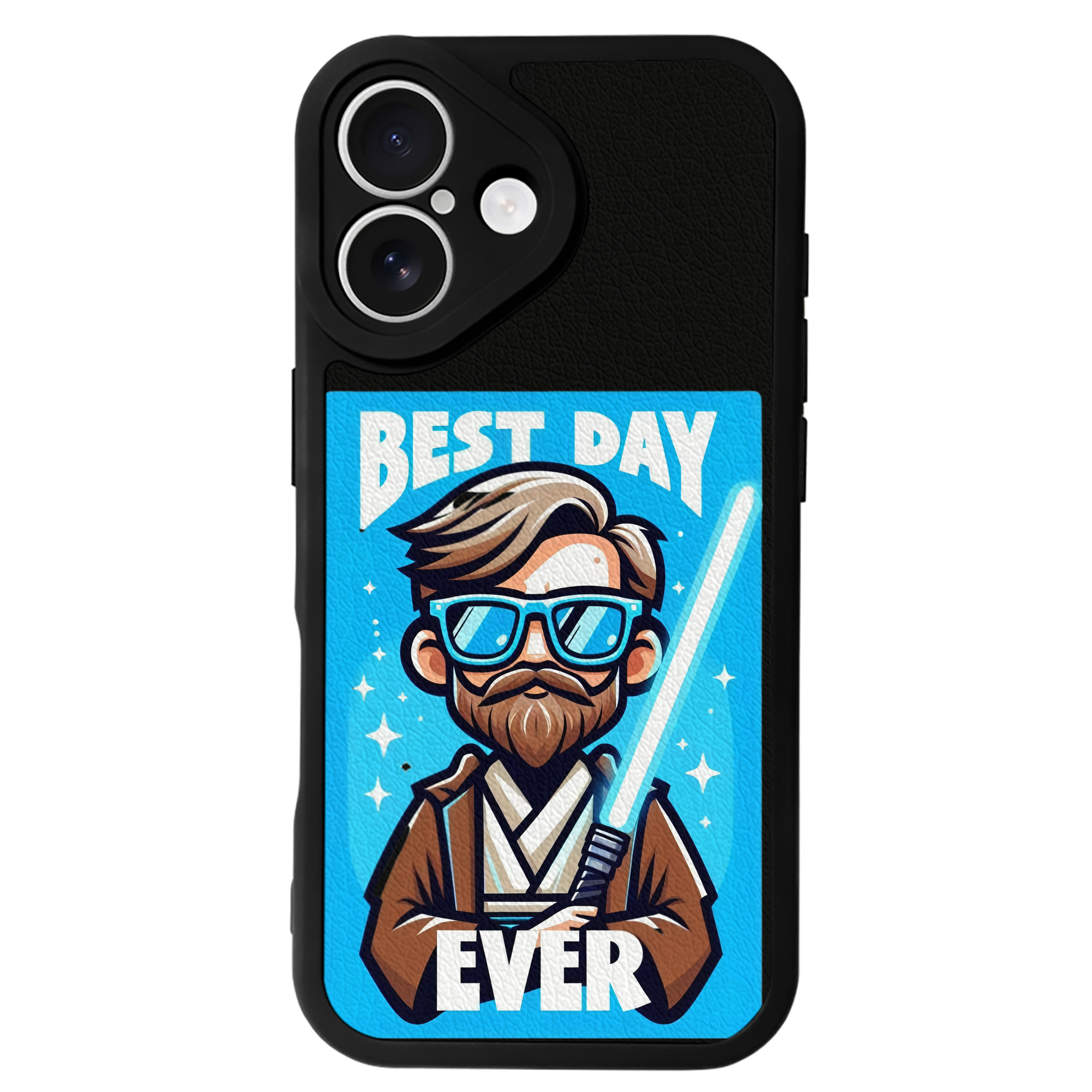 （画像用） スター・ウォーズ Star Wars 【iPhone 16シリーズ対応】シリコンスマホケース（レザー調） 材質：シリコン